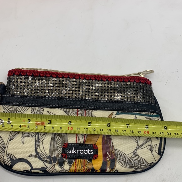 Sakroots Wristlet with birds pattern MCB5281P - Picture 14 of 14